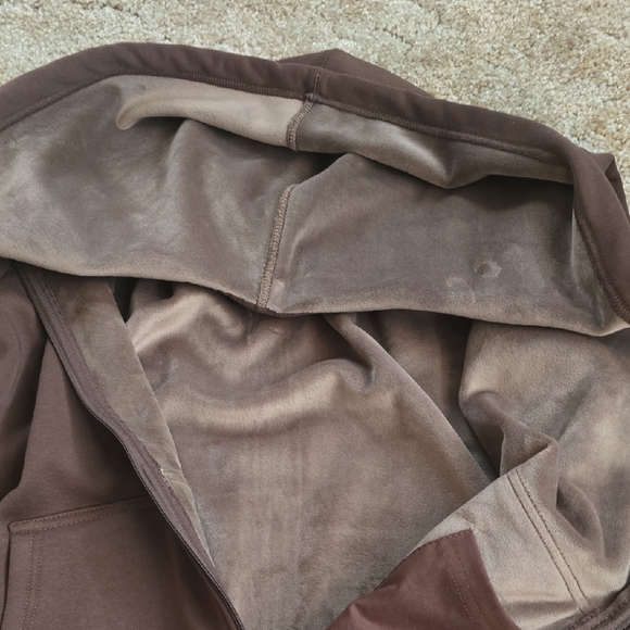 Carhartt Chocolate Brown Zip-Up Hoodie - Picture 3 of 3